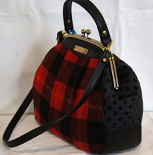 Load image into Gallery viewer, Style 6003 Lumberjack Plaid Frame Bag