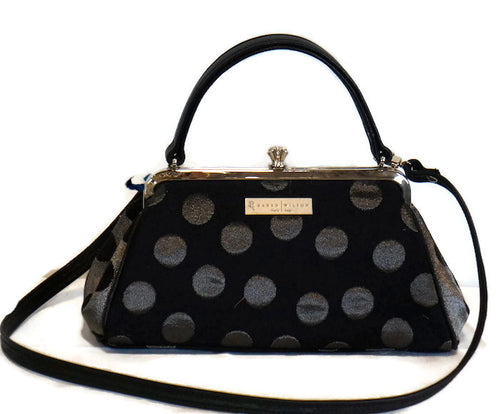 4077-S  Silver Dotty