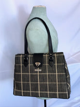 Load image into Gallery viewer, 4059-Salt/Pepper Check Tote