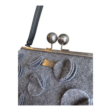 Load image into Gallery viewer, 4090-SL Felted Circles Gray