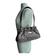 Load image into Gallery viewer, 4079-L  Silver Gray Embroidered Gathered