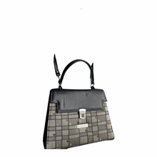 Load image into Gallery viewer, 4072-106-L Silver Dot Kelly Bag